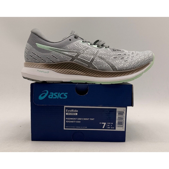 Asics EVORIDE Women's NEW Running Sneaker Gray US Size 7 - Picture 11 of 11